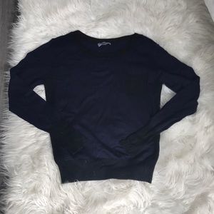 Never Worn! Charlotte Gainsbourg Blk & Nvy Sweater
